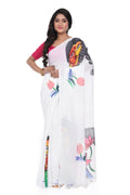 Hand Painted Handloom Saree
