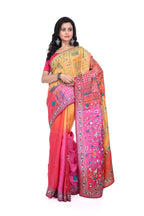 Exclusive Hand - Stitched Tussar Saree