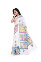 Cotton Kantha Saree with Exclusive Border & Pallu